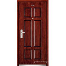 Porte en acier en bois (JC-A020)